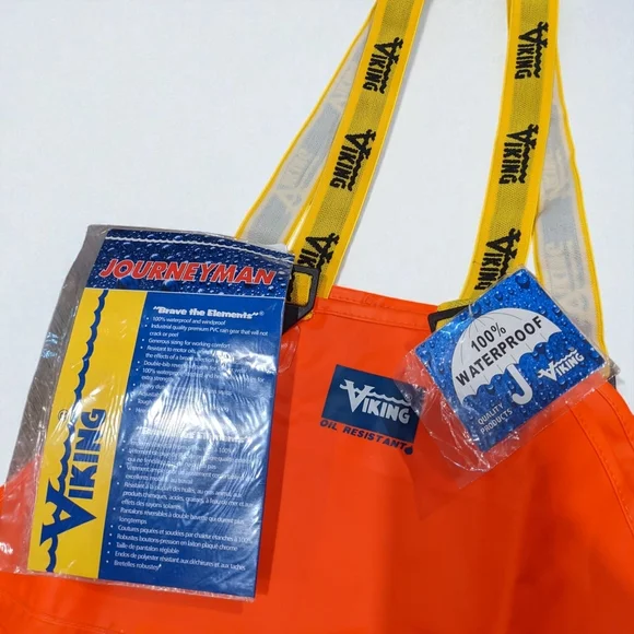 Viking Journeyman Hi-vis Heavy Duty Work Overalls - Picture 5 of 9